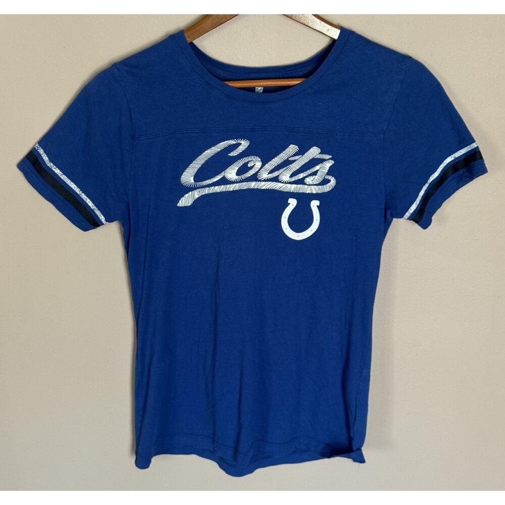 NFL Teens Apparel Colts Blue Shirt M 11/13 Girls